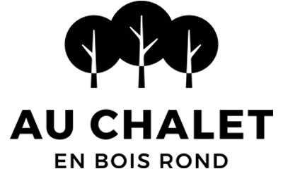 Au chalet en bois rond logo