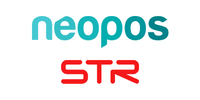 neopos, STR logo